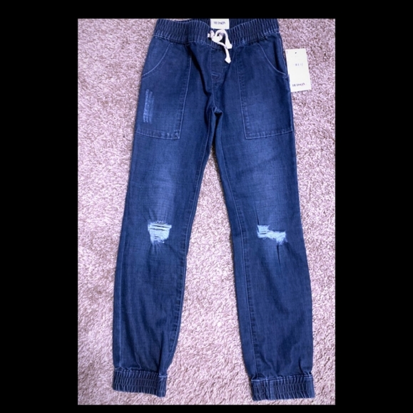 Girls Hudson Distressed Joggers - Picture 1 of 5